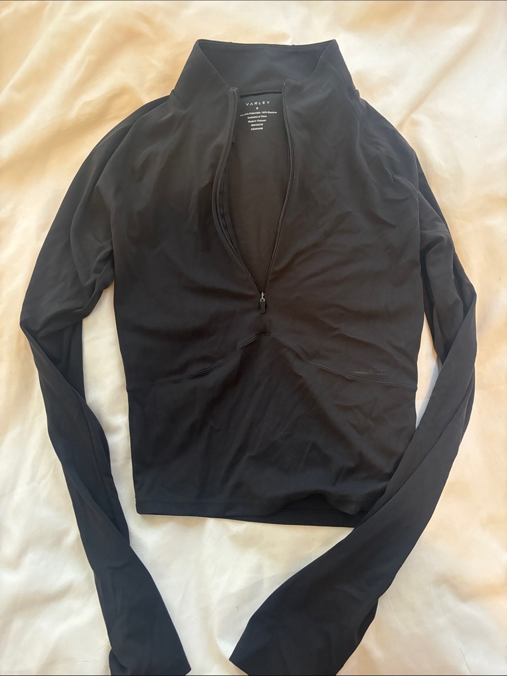 Varley Black quarter zip